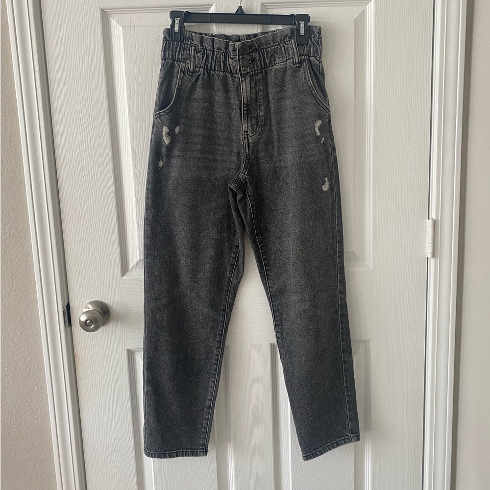 SO Junior High Rise Mom Jeans